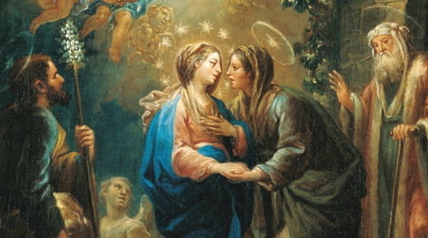 María visita a Elizabeth